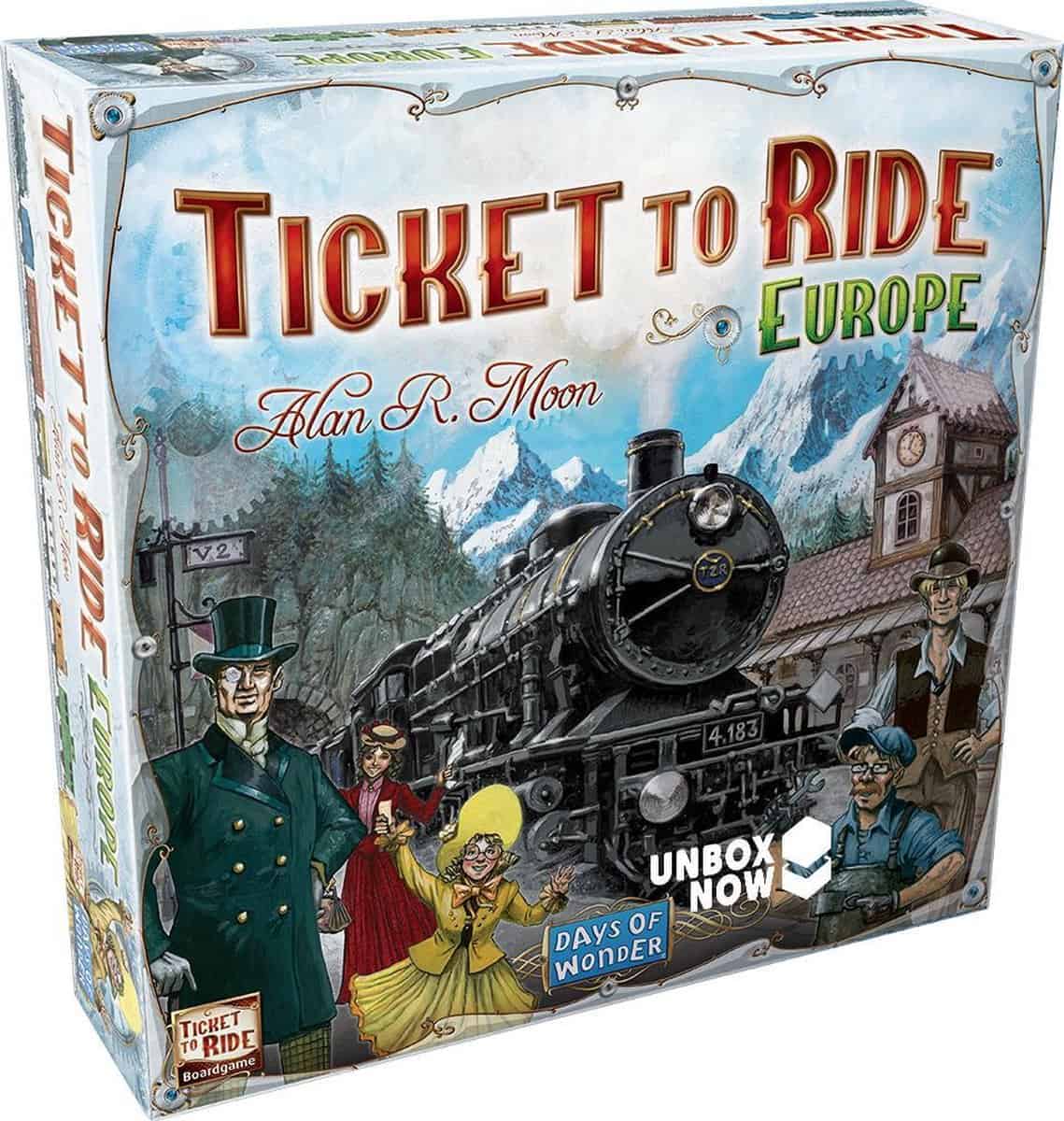 Board game- Ticket to Ride Europe