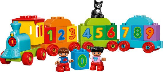 Aprendiendo números: tren de números LEGO DUPLO