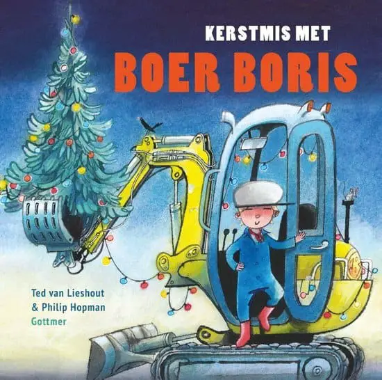 De beaux livres comme cadeau de Noël Noël avec le fermier Boris