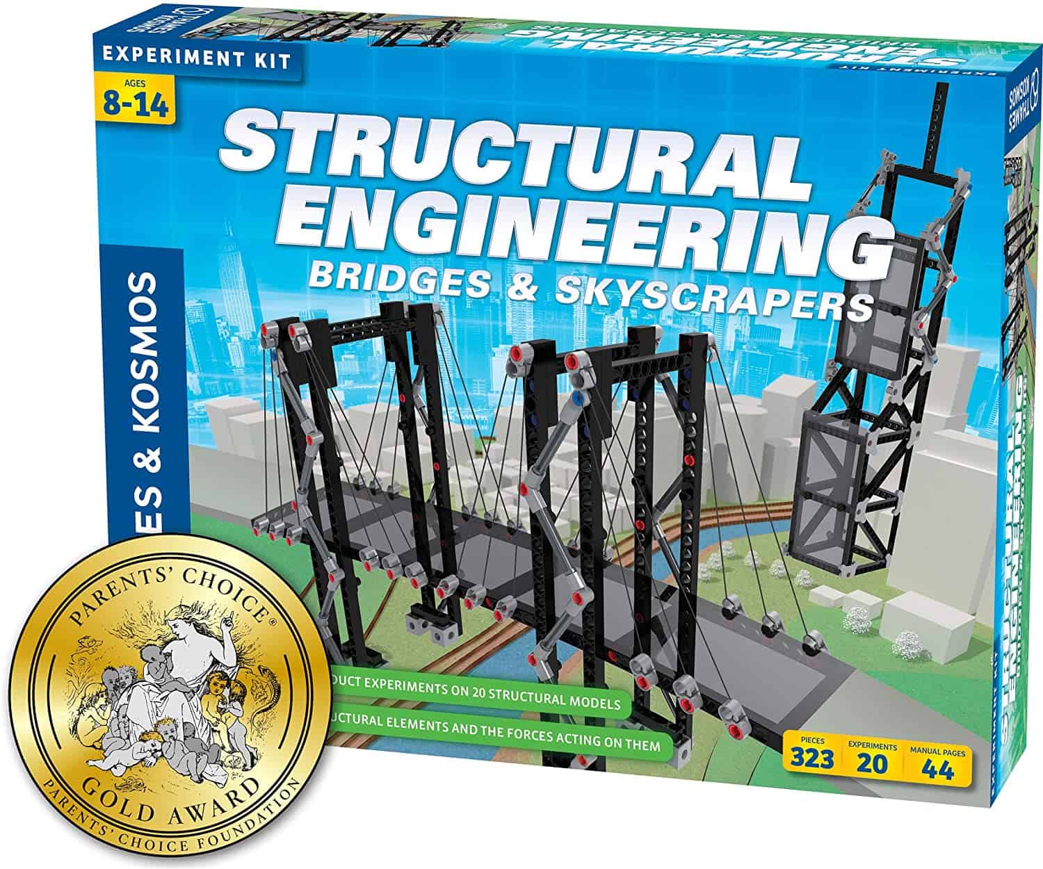 Thames & Kosmos Ingeniería estructural: puentes y rascacielos