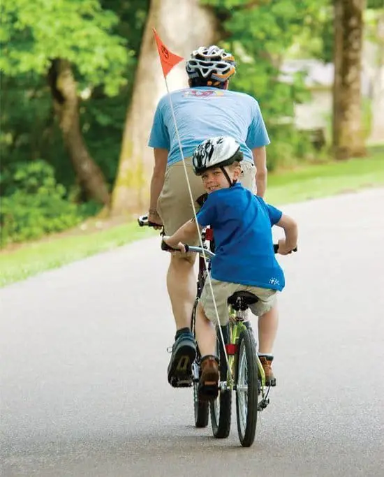 Bicicleta de remolque más práctica: se utiliza Burley Piccolo