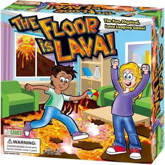 Behendigheidsspel- The Floor is Lava