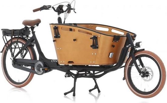 Beste elektrische bakfiets 2 wielen- Qivelo Curve2 Wieler 