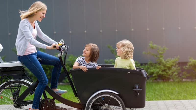 Bestes elektrisches Lastenfahrrad | Die 6 besten Optionen, um Ihre Kinder zu transportieren