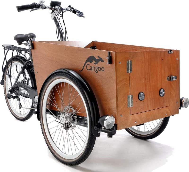 Beste elektrische bakfiets met deurtje- Bakfiets Cangoo Easy 