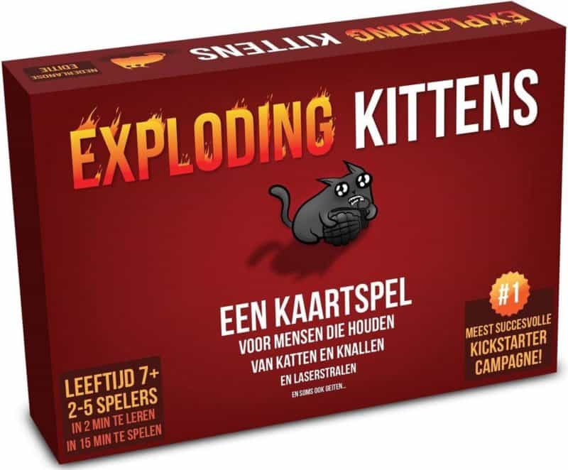 Juego de cartas - Exploding Kittens Edición original