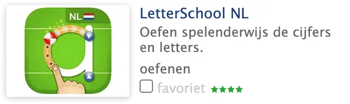 aplicación de carta de la escuela