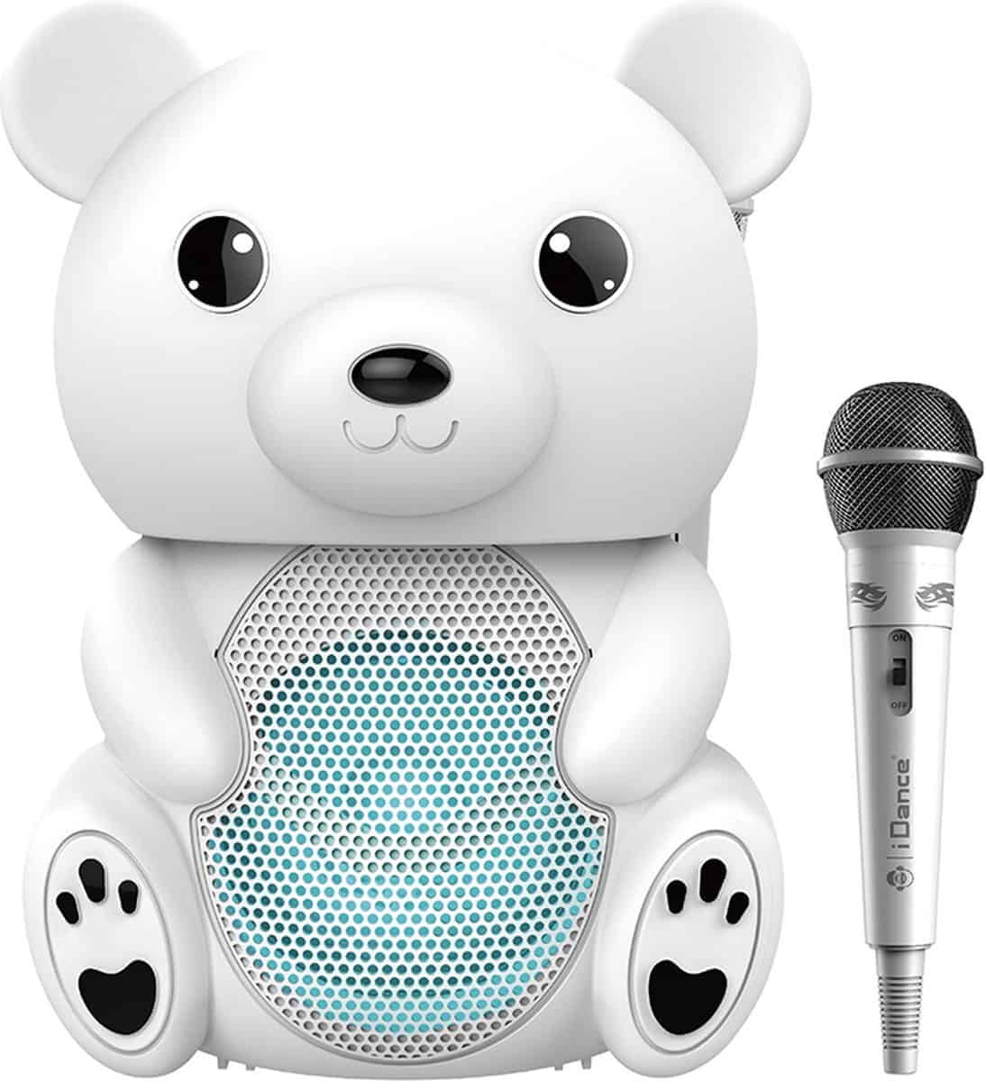 Mejor set de karaoke 4 años - iDance Funky Bear Party Speaker