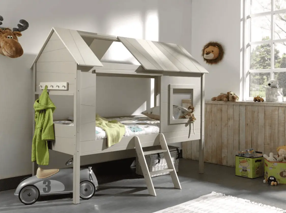 best-loft-bed-for-a-toddler-Vipack-treehouse-half-high-bed-Charlotte