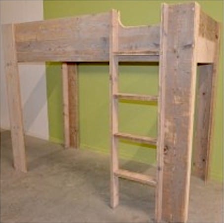 Best-scaffolding-loft-bed-Wood4you-bed-Noortje-steigerhout