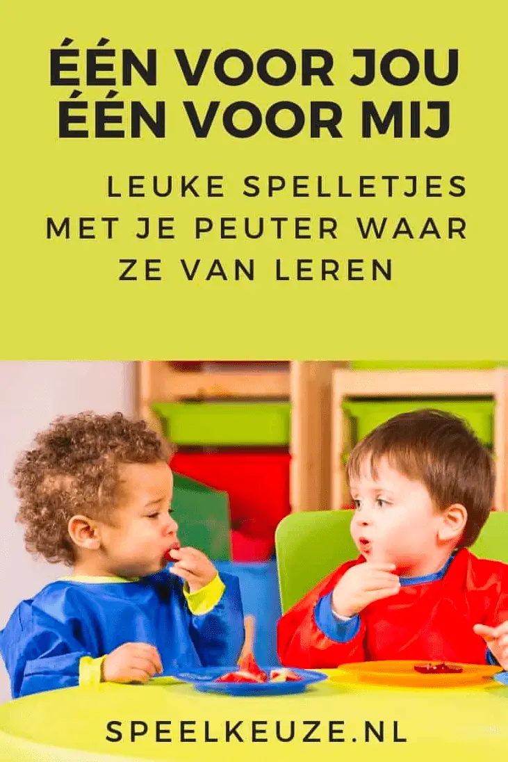 Leukste spelletjes om te spelen met 2-jarige leren delen