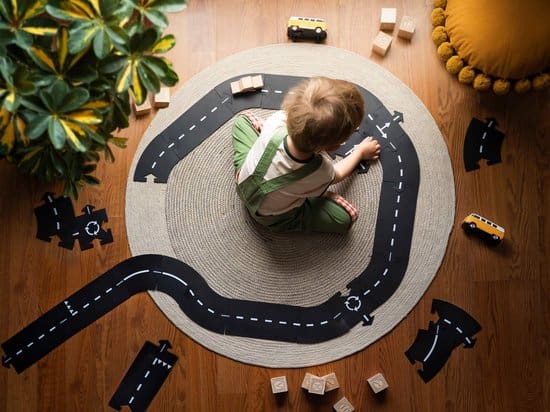 Best car track for toddler boy- Waytoplay Highway car track with little boy