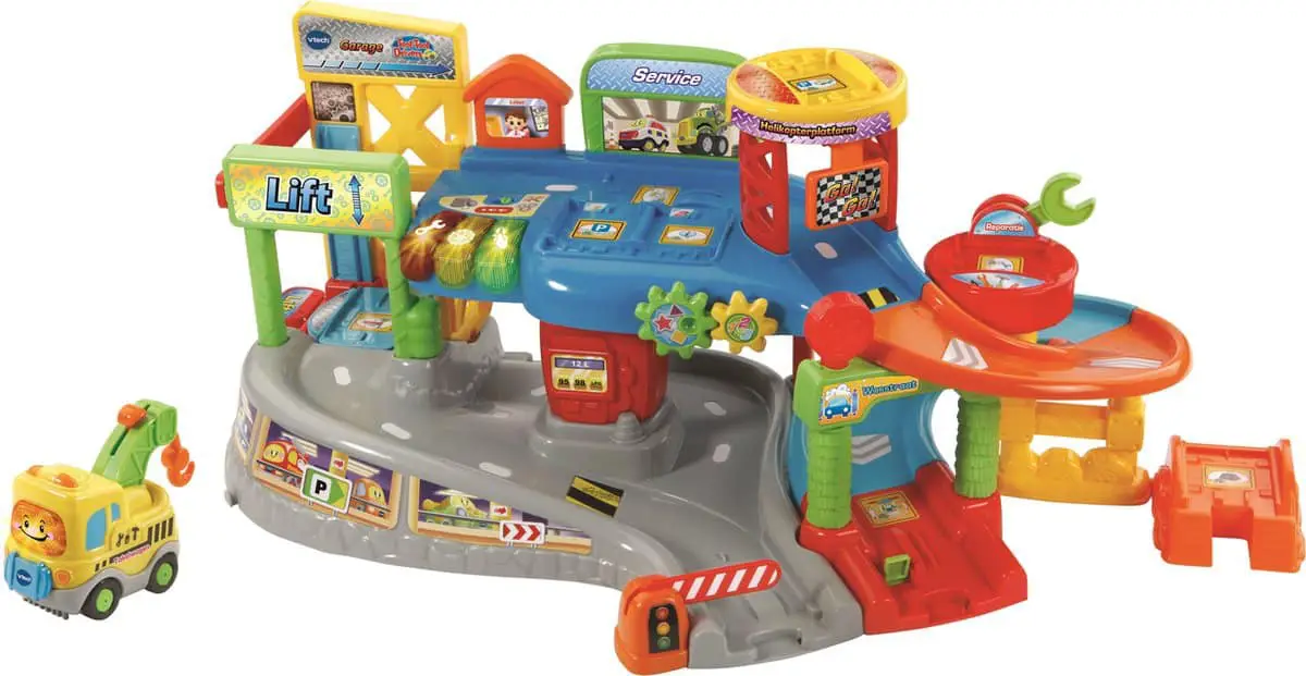 Meilleur garage pour tout-petit garçon - VTech Toet Toet Auto's Garage