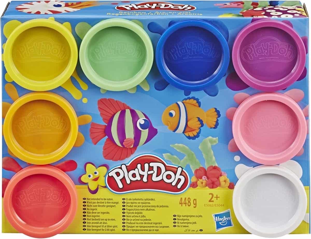 Beste boetseerklei voor peuter jongen- Play-Doh Regenboog Klei