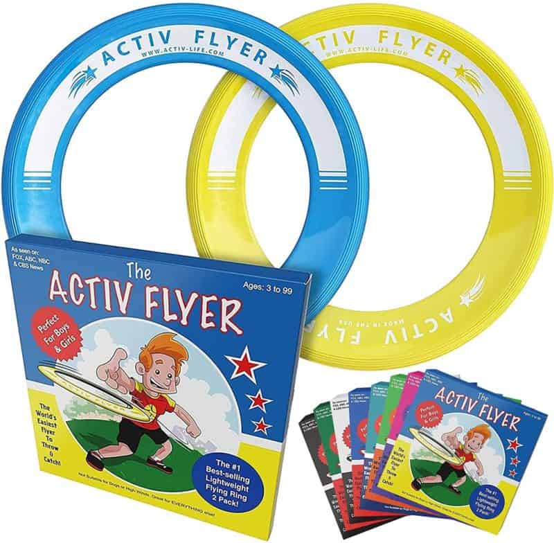 Best beach toys from 4 years old- Activ Life Flying Saucers