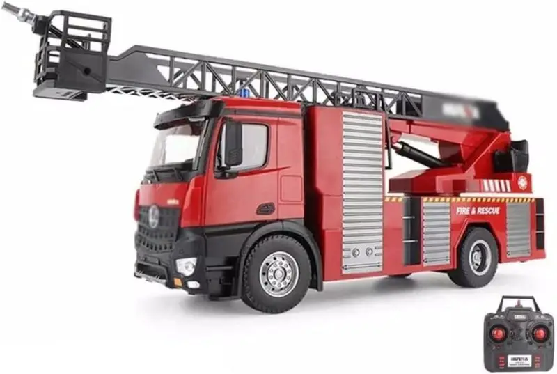 Bestes RC Feuerwehrauto mit Fernbedienung - 1-14 Simulation Fernbedienung Feuerwehrauto Spielzeug RC Auto 22