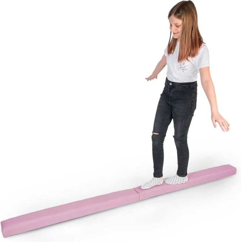 Best Gymnastics Bar for Home Indoor Gymnastics- Foldable Gymnastics Bar with Girl