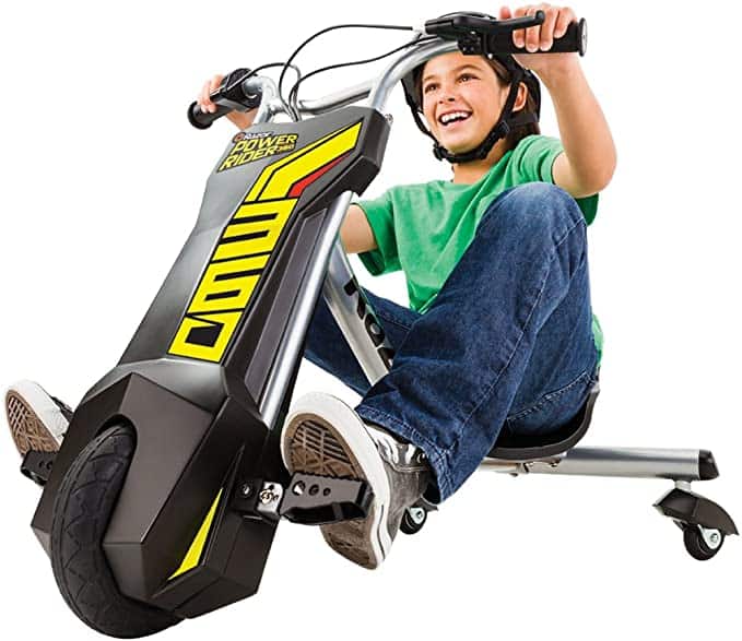 El mejor triciclo eléctrico Drift con Girl- Razor Tricycle Powerrider 360