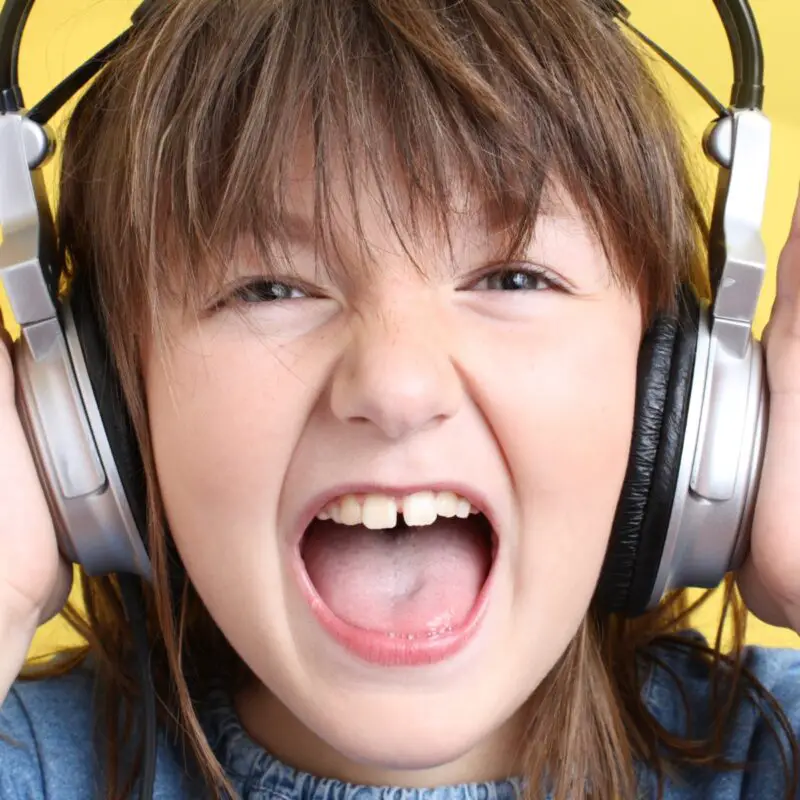 What is a safe noise level for children