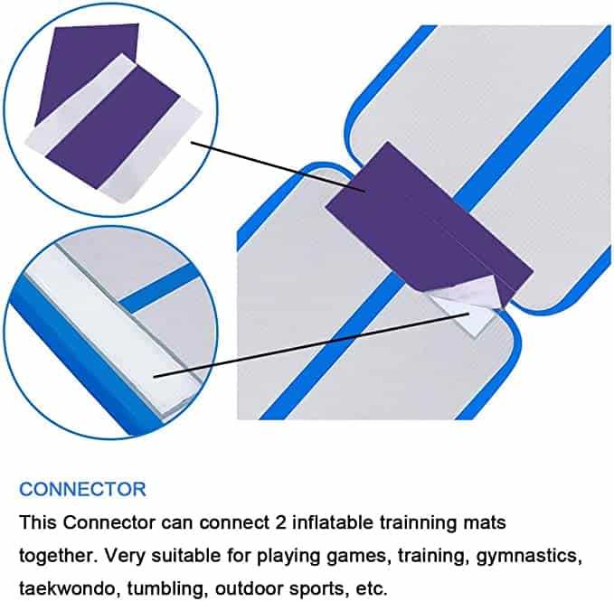 Airtrack connector universeel voor alle airtrack matten