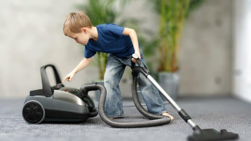 What is a toy vacuum cleaner good for?