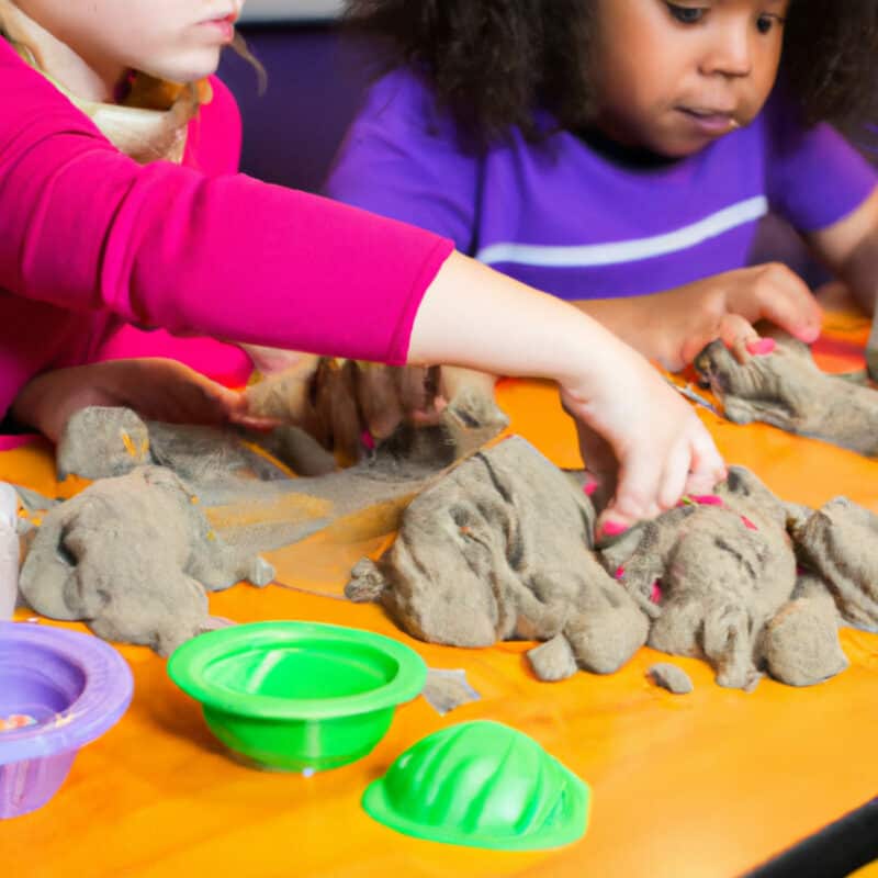 Is Kinetic Sand Better Than Play Doh Clay? I think so