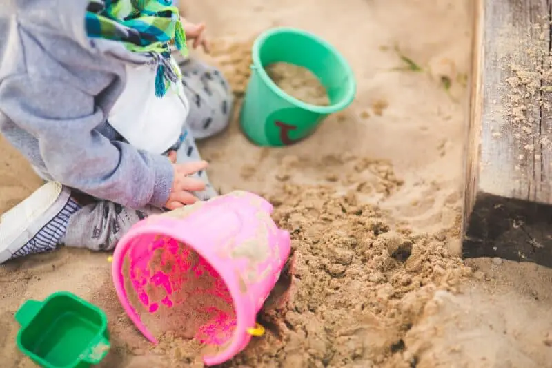 Is kinetic sand suitable for the sandbox?
