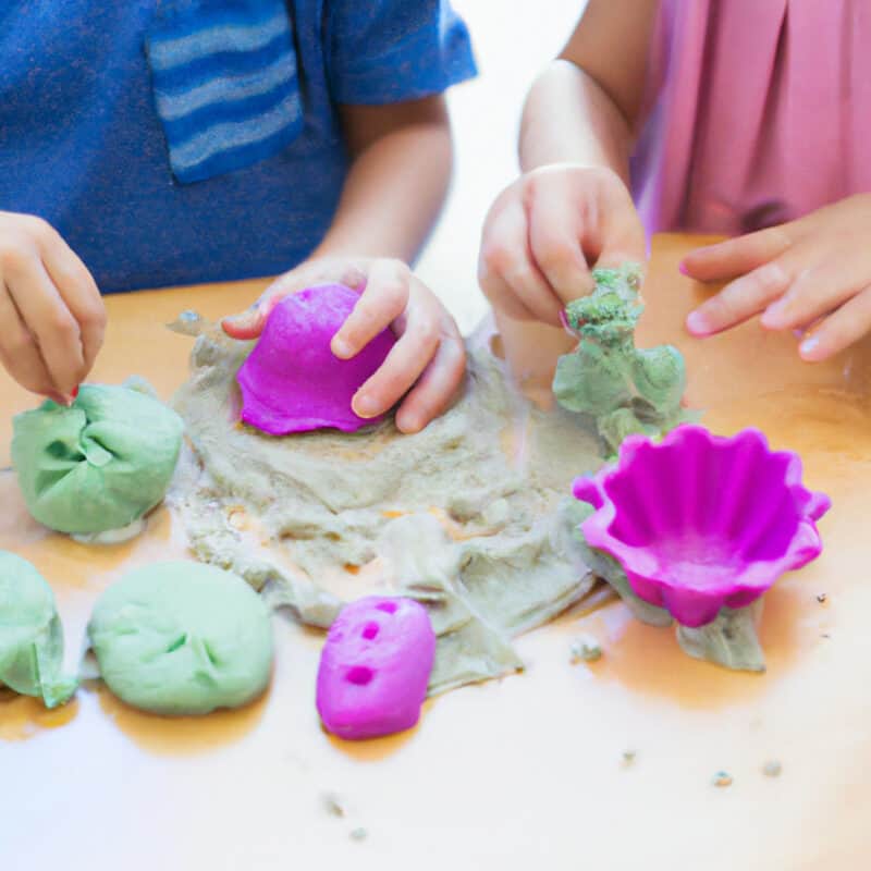 Why does my kinetic sand stick to my hands?