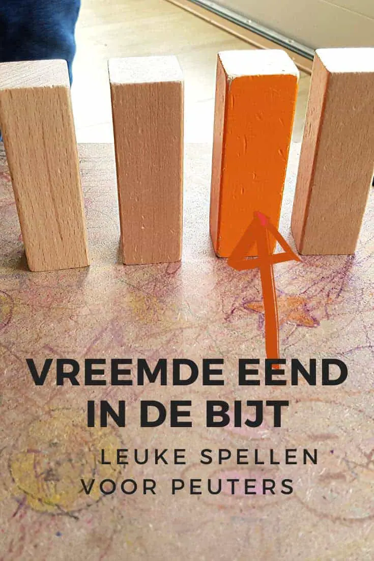 Vreemde eend in de bijt leuke spelletjes voor peuters