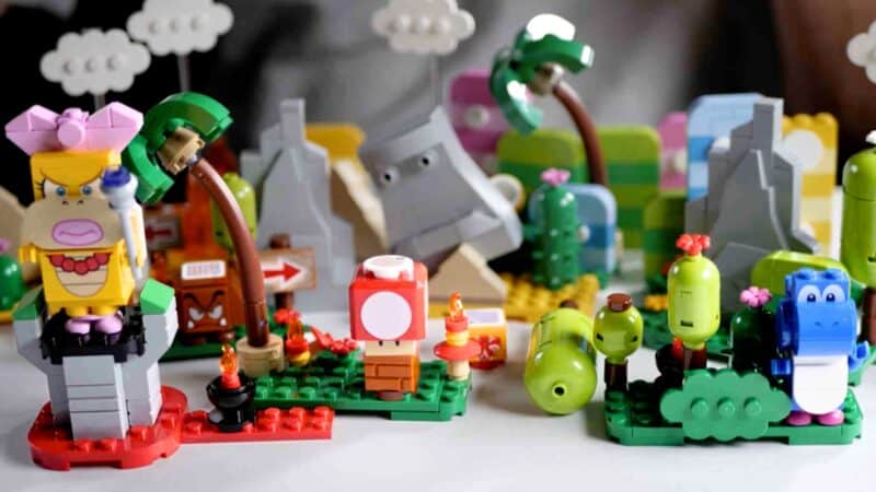 Creadores de creatividad de Lego Mario destacados