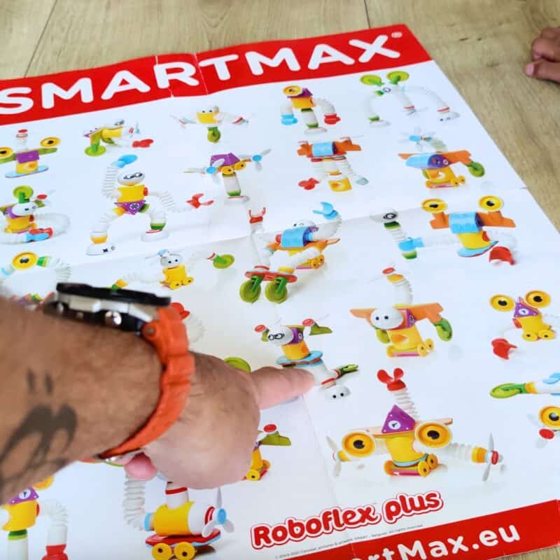 Smartmax Roboflex voorbeelden met middenstuk