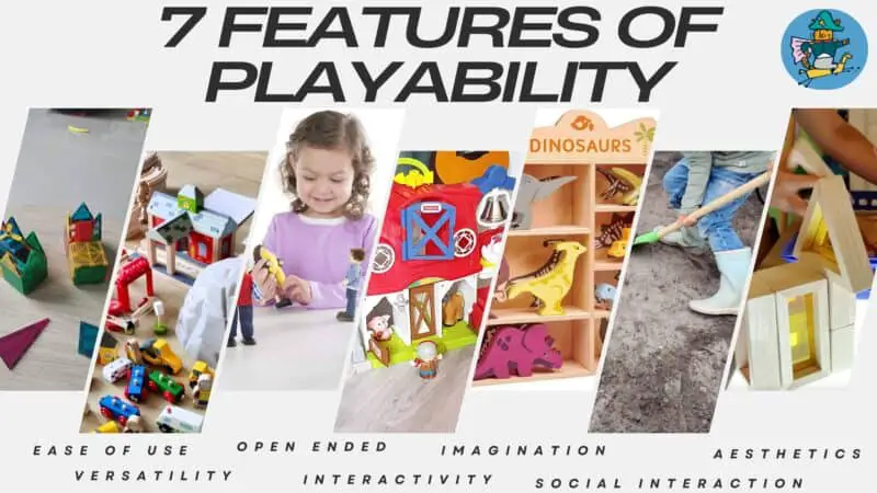 List of the 7 functions that determine play value of toys
